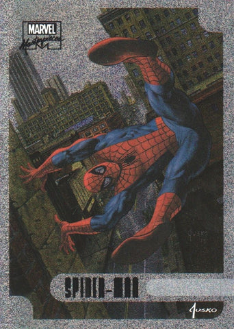 2016 Upper Deck Marvel Masterpieces Holofoil - #1 Spider-Man