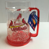 ST. LOUIS CARDINALS OFFICIAL MLB 16OZ CRYSTAL FREEZER MUG