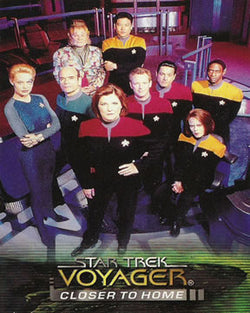 Skybox Star Trek Voyager Closer to Home Promo Card