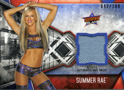 2017 Topps WWE Summer Rae Authentic Mat Relic #82/199