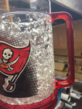 TAMPA BAY BUCCANEERS OFFICIAL NFL 16OZ CRYSTAL FREEZER MUG