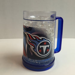 TENNESSE TITANS OFFICIAL NFL 16OZ CRYSTAL FREEZER MUG