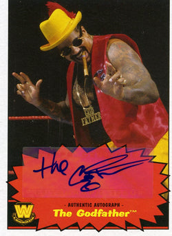 2012 Topps WWE Heritage The Godfather Authentic Autograph