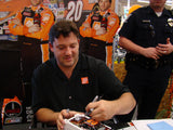 TONY STEWART SIGNED 3x5 INDEX CARD COA AUTHENTIC