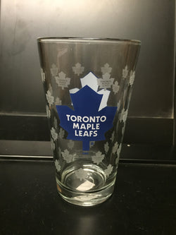 TORONTO MAPLE LEAFS OFFICIAL NHL 16OZ PINT GLASS
