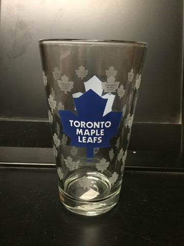TORONTO MAPLE LEAFS OFFICIAL NHL 16OZ PINT GLASS