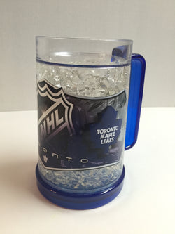 TORONTO MAPLE LEAFS OFFICIAL NHL 16OZ CRYSTAL FREEZER MUG
