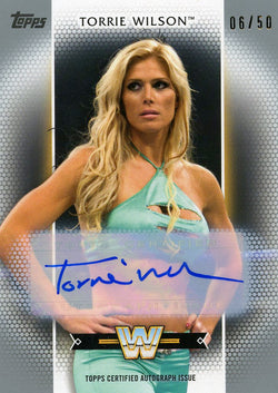 2017 Topps WWE Torrie Wilson Authentic Autograph