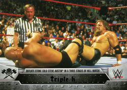 2016 Topps WWE Target Exclusive Triple H Tribute #16