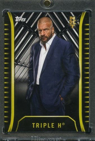 2018 Topps NXT #1/1 Triple H Blank Back