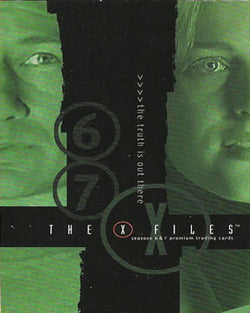 Inkworks The XFiles Seasons 6&7 Promo Card X67-UK