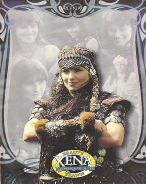 Rittenhouse Archives Beauty Xena Warrior Princess Brawn Promo Card P1