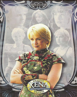 Rittenhouse Archives Beauty Xena Warrior Princess Brawn Promo Card P2