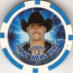 2011 Topps WWE Power Chipz Jimmy Wang Yang
