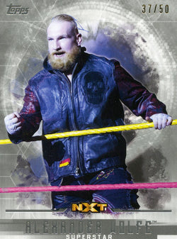 2017 Topps WWE Undisputed Silver Alexander Wolfe