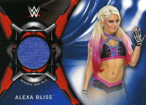 2018 Topps WWE Alexa Bliss Authentic Shirt Relic #40/50