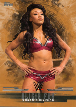 2017 Topps WWE Undisputed Bronze Alicia Fox