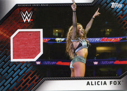 2018 Topps WWE Alicia Fox Authentic Shirt Relic #058/199