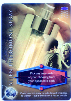 Torchwood TCG Foil Trading Card #019 Alien Pheromone Spray