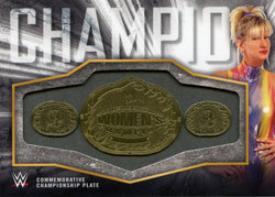 2018 Topps WWE Alundra Blayze Commemorative Commemorative Championship Plate #098/199