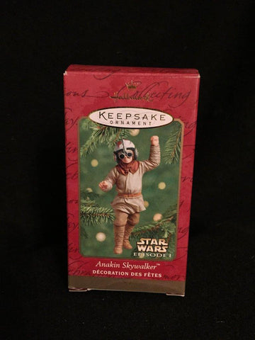 2001 HALLMARK ORNAMENT ANAKIN SKYWALKER STAR WARS: EPISODE 1