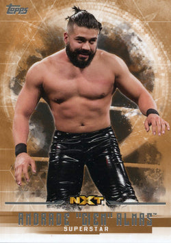 2017 Topps WWE Undisputed Bronze Andrade "Cien" Almas