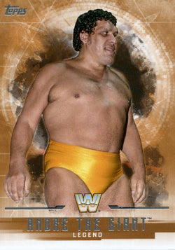 2017 Topps WWE Undisputed Bronze Andre the Giant