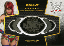 2017 Topps WWE Asuka Commemorative Medallion #125/299