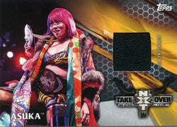 2017 Topps WWE Asuka Authentic Mat Relic #211/350