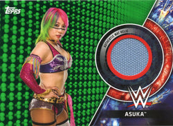 2018 Topps WWE Asuka Authentic Mat Relic #033/150