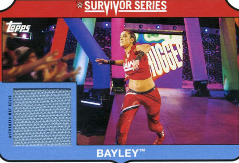 2018 Topps WWE Bayley Authentic Mat Relic #153/299