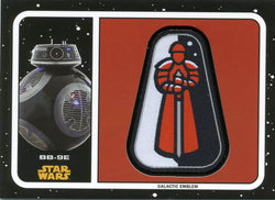 Topps Journey to Star Wars: The Last Jedi BB-9E Emblem Patch MP-EB