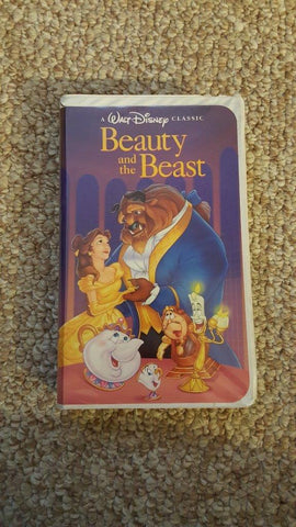 WALT DISNEY BLACK DIAMOND BEAUTY AND THE BEAST VHS