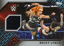 2018 Topps WWE Becky Lynch Authentic Shirt Relic #45/50
