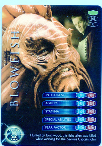 Torchwood TCG Foil Trading Card #165 Blowfish