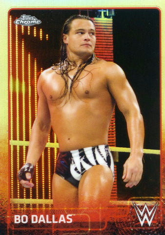 2015 Topps Chrome Refractor Bo Dallas #8