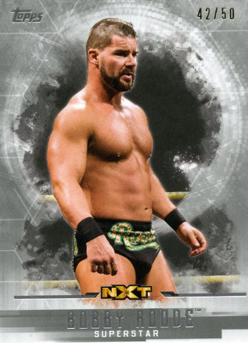 2017 Topps WWE Undisputed Silver Bobby Roode