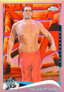 2014 Topps Chrome Refractor The Great Khali #68