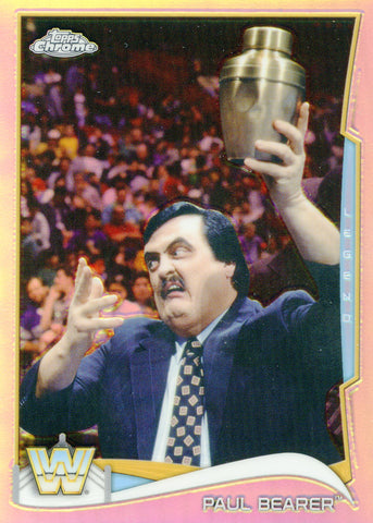 2014 Topps Chrome Refractor Paul Bearer #107