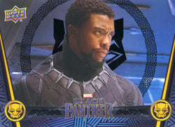 2018 Upper Deck Marvel Black Panther Black card #1