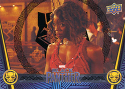 2018 Upper Deck Marvel Black Panther Black card #35