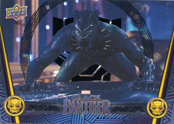 2018 Upper Deck Marvel Black Panther Black card #41