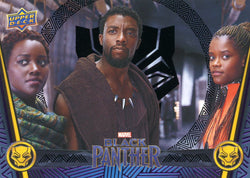 2018 Upper Deck Marvel Black Panther Black card #77