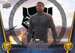 2018 Upper Deck Marvel Black Panther Black card #78