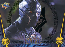 2018 Upper Deck Marvel Black Panther Black card #8