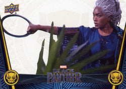 2018 Upper Deck Marvel Black Panther Indigo card #70