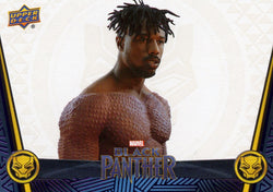 2018 Upper Deck Marvel Black Panther Indigo card #72