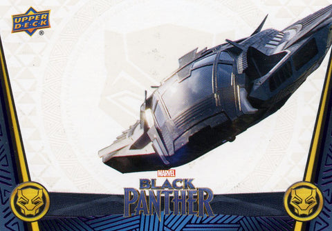 2018 Upper Deck Marvel Black Panther Indigo card #87