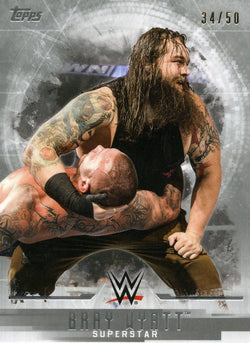 2017 Topps WWE Undisputed Silver Bray Wyatt