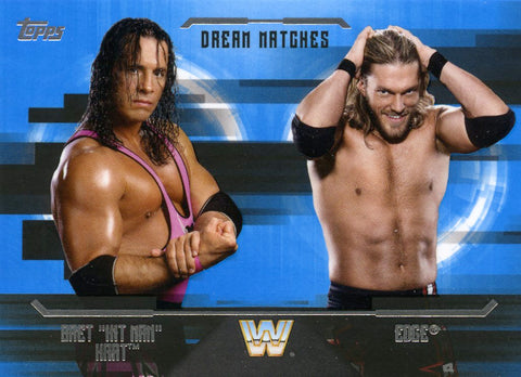 2017 Topps WWE Undisputed Base Edge Vs. Bret "Hit Man" Hart